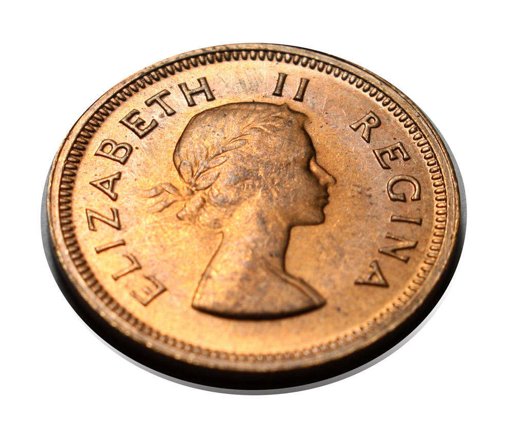 South Africa Farthing 1/4d - 1958
