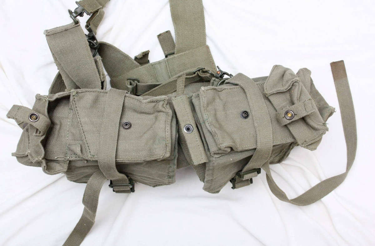 South Africa Pattern 70 SADF Kidney Webbing Military Field Kit