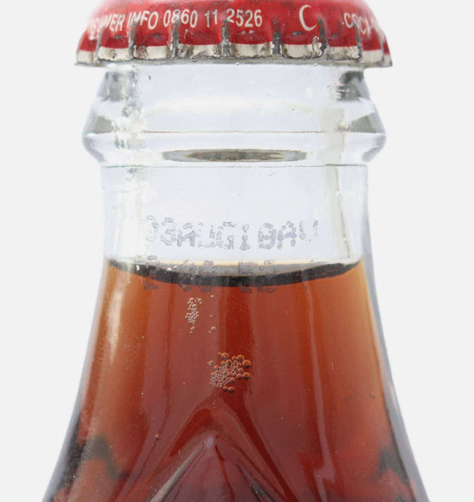 Rare Cape Town Commemorative Coca Cola Bottle South Africa Soccer World Cup 2010