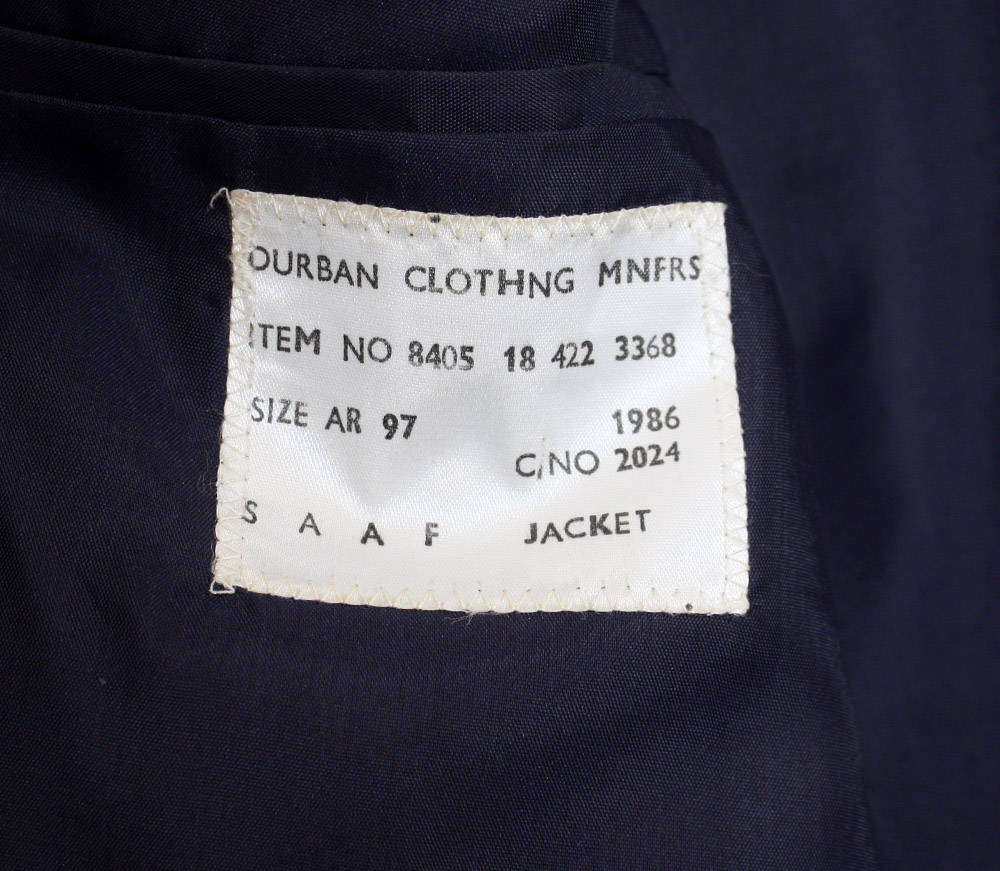 SAAF Parade Step Out Jacket 1980s