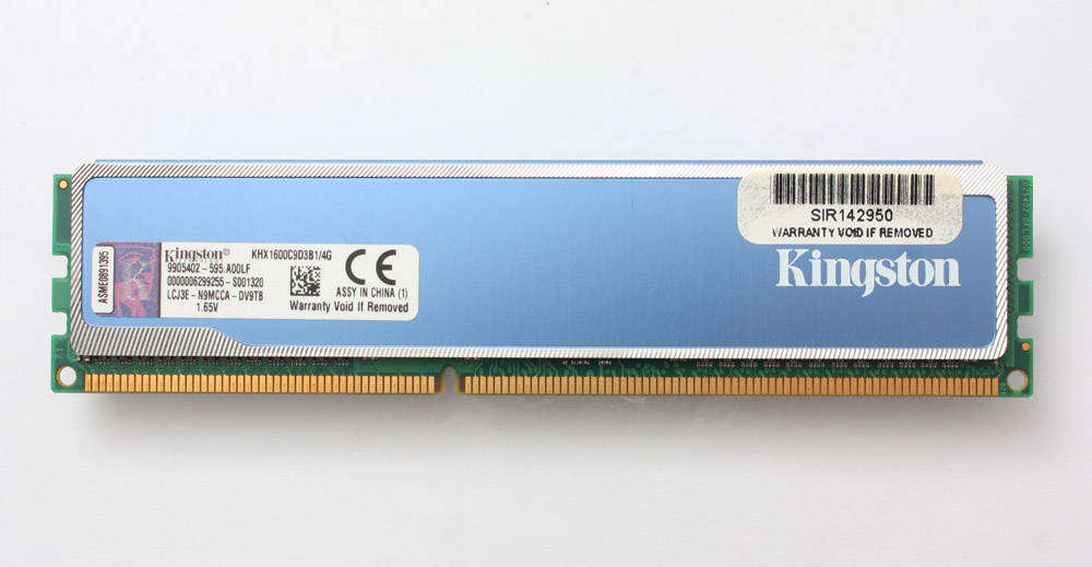 Kingston Hyper X Blu 4GB DDR3-1600 240 pin