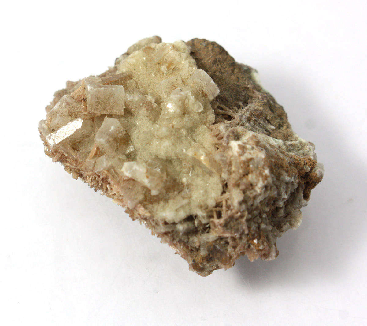 Inesite Crystals - N'Chwaning II Mine South Africa