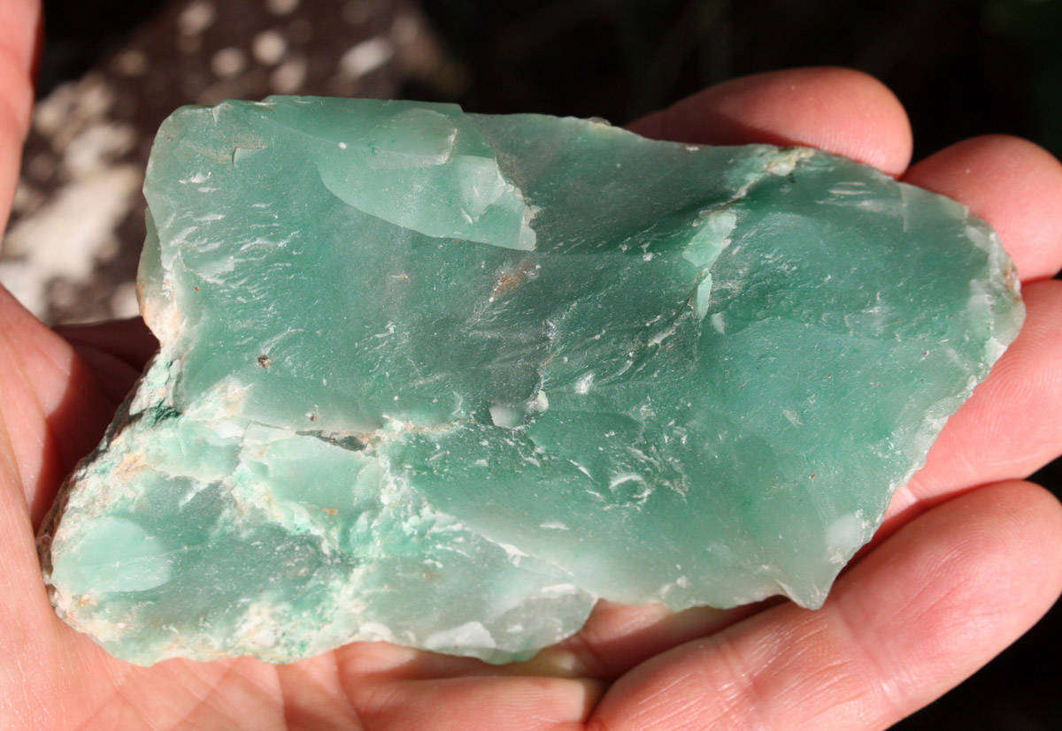 Green Chalcedony - Zimbabwe