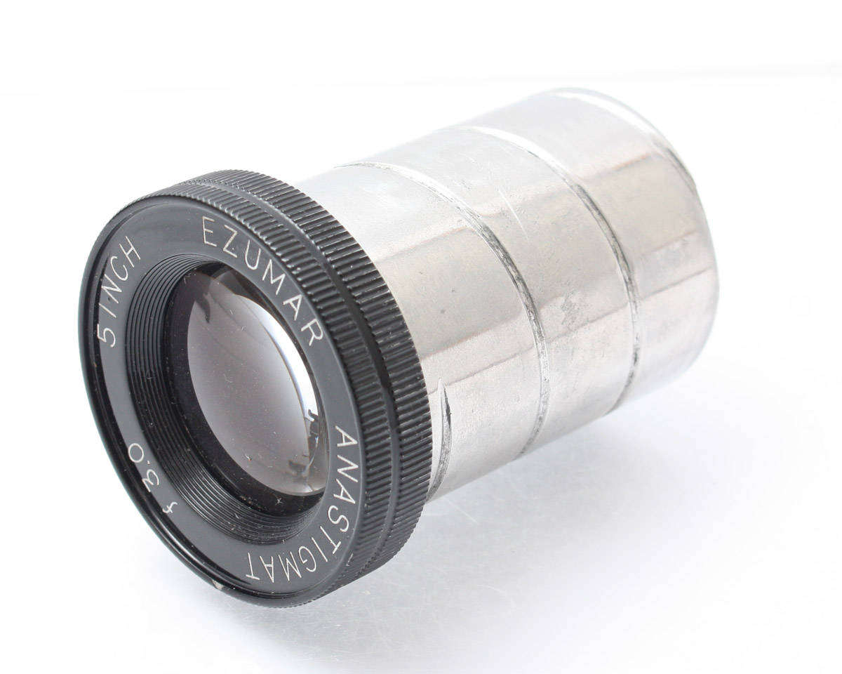 Vintage Ezumar Anastigmat Slide Projector Lens -  - F3.0 5 inch - Japan