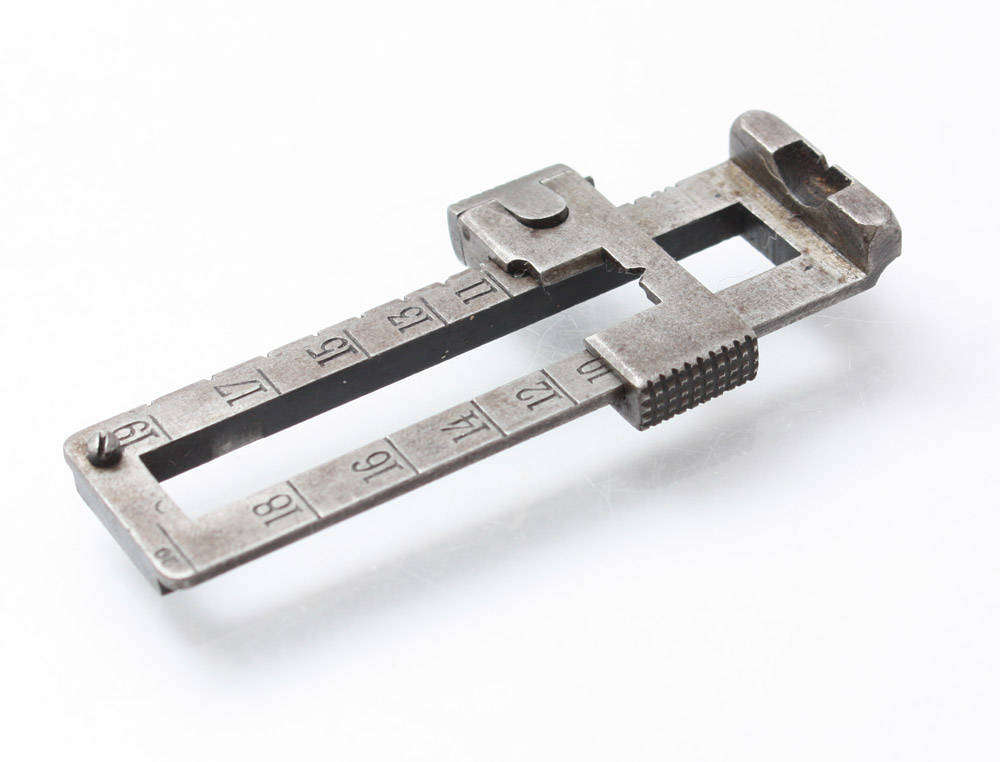 Model 1893 Spanish Mauser Rear Sight