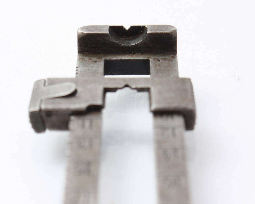 Model 1893 Spanish Mauser Rear Sight