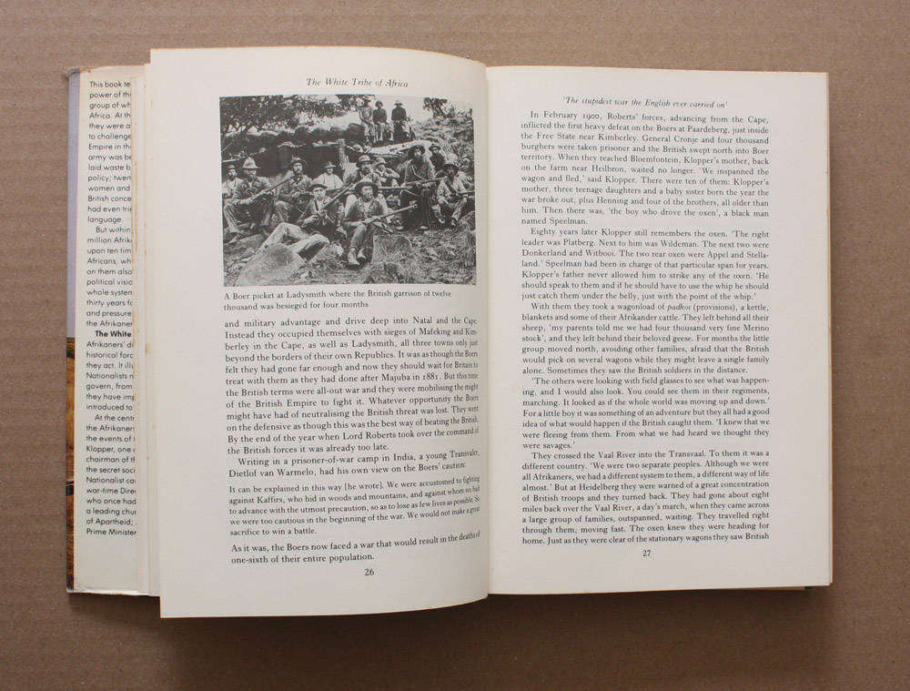 White Tribe in Africa by David Harrison - South African 1st Edition