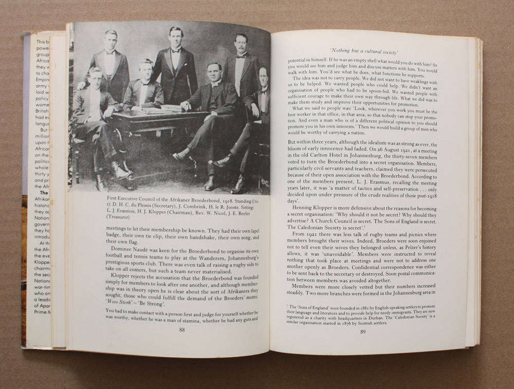 White Tribe in Africa by David Harrison - South African 1st Edition