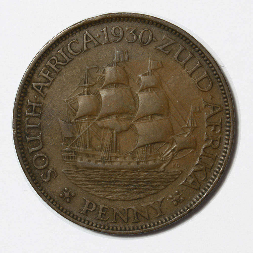 1930 Penny - Union of South Africa