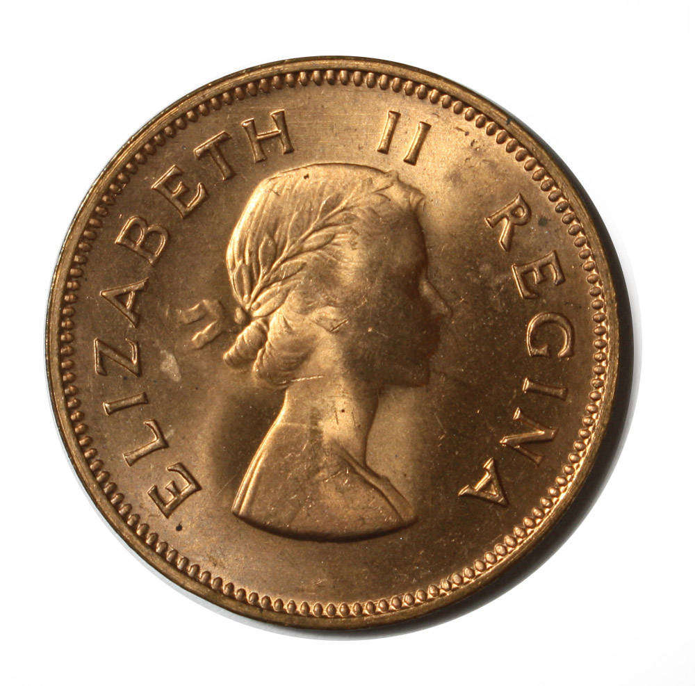 1956 - Half Penny (1/2d) - Union of South Africa