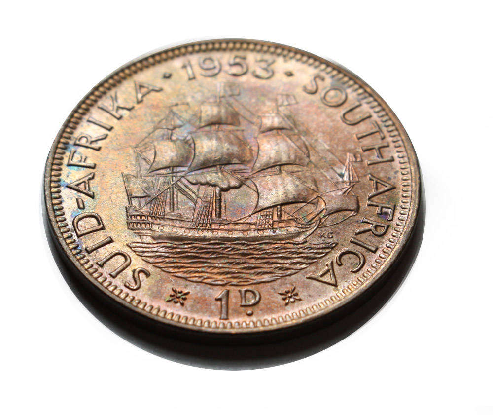 1953 Penny - Union of South Africa