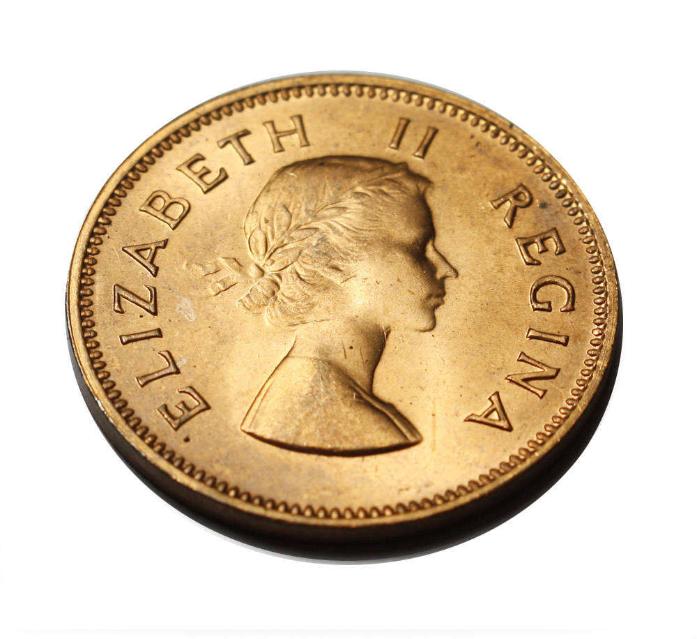 1956 - Half Penny (1/2d) - Union of South Africa