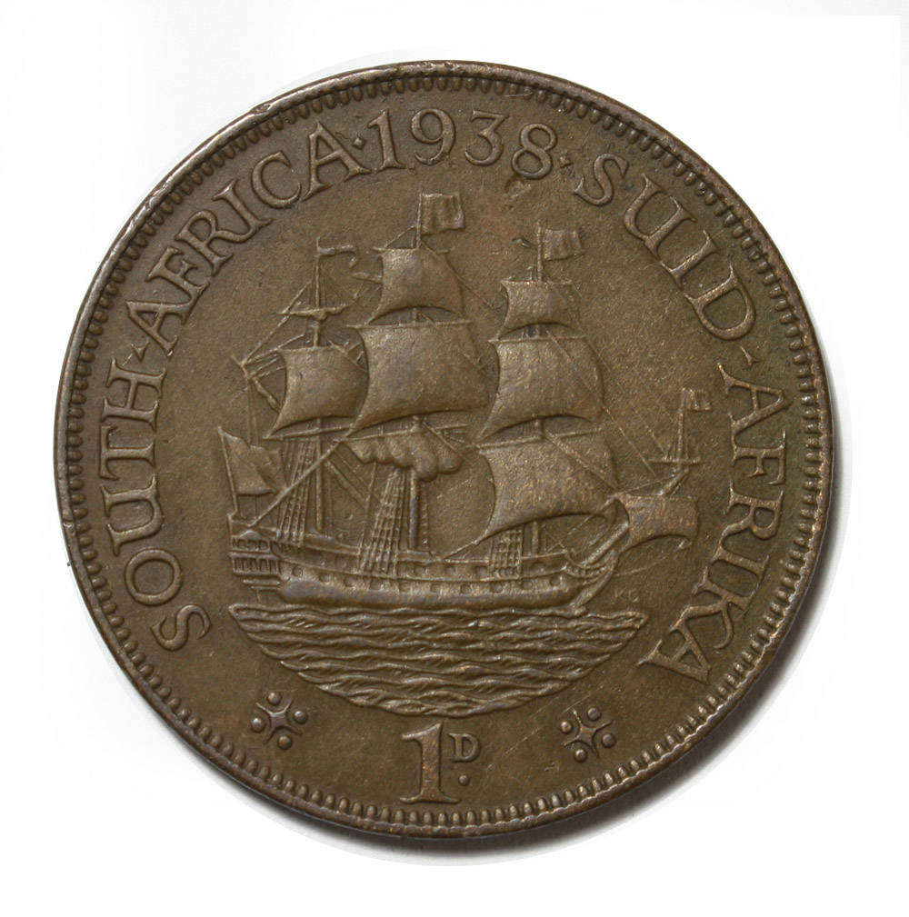1938 - Penny - Union of South Africa