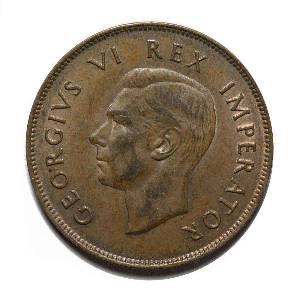 1943 - Penny - Union of South Africa