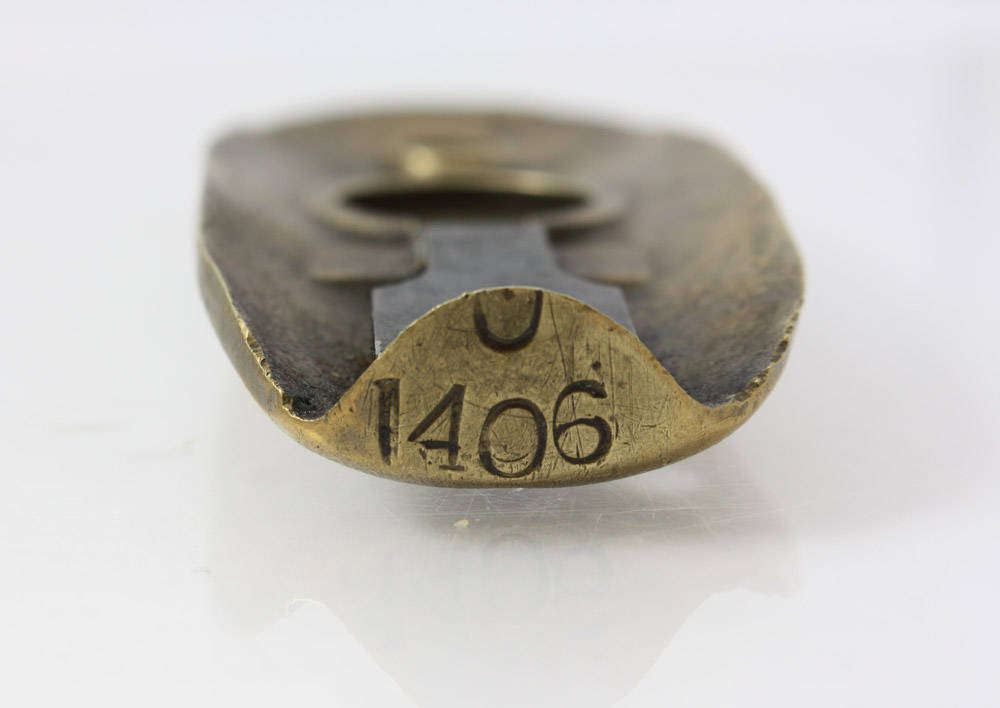 British Lee Enfield No.1 Mk III SMLE Butt Plate - WW1 era