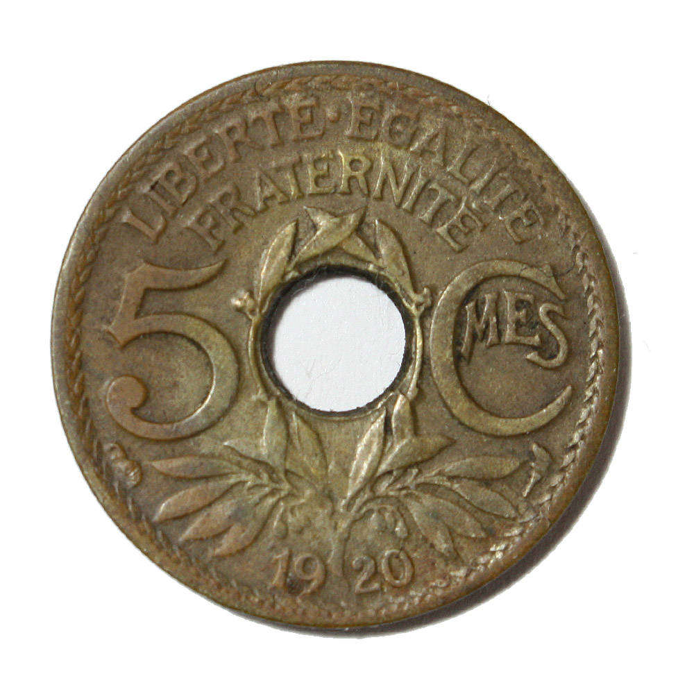 France 5 Centimes 1920