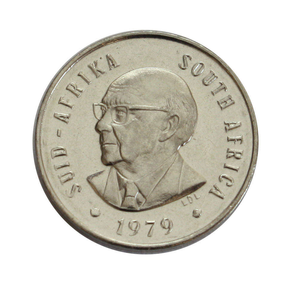 1979 South Africa 5c Nickel UNC