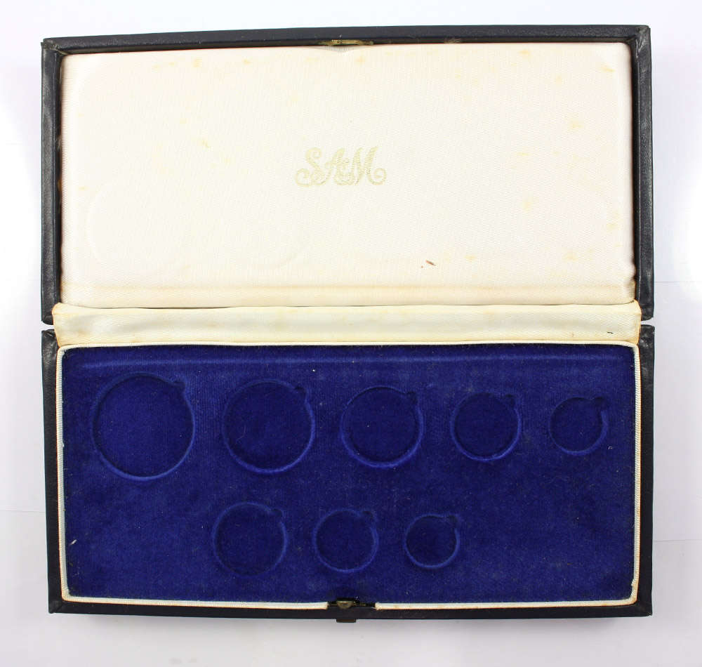 South African Mint Empty Short Proof Set Boxes - 1972 and 1992