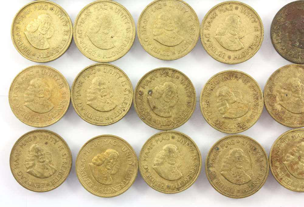 First Decimal Republic of South Africa 1/2c Half Cent x 30