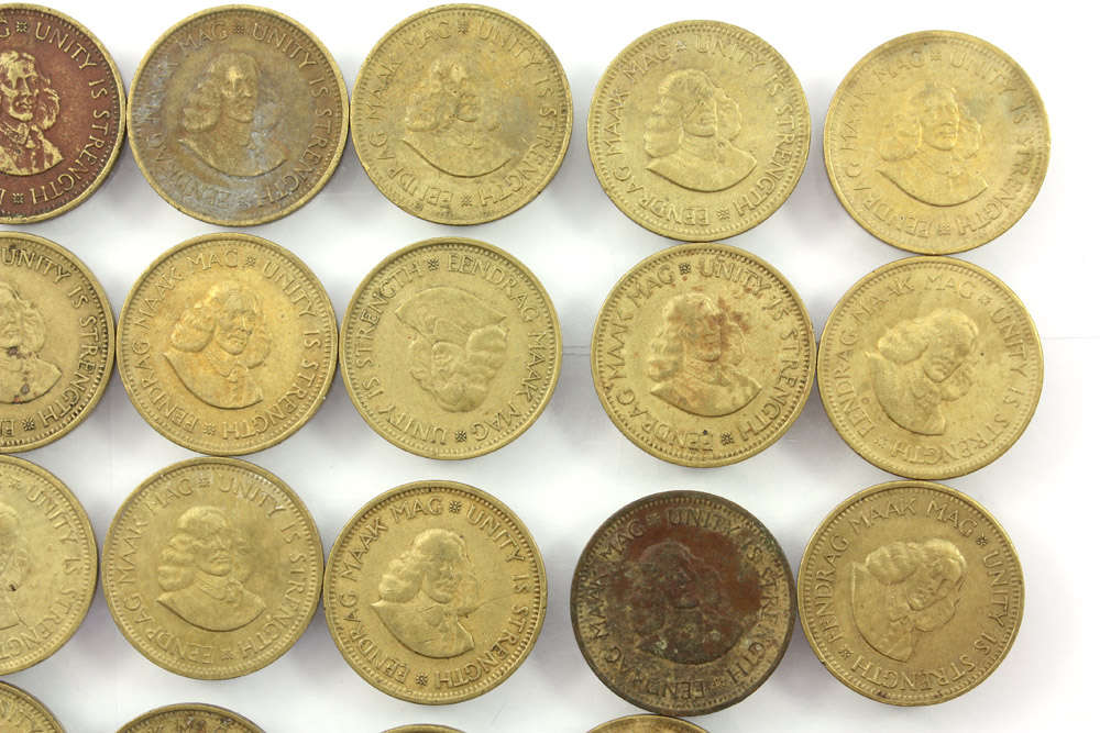 First Decimal Republic of South Africa 1/2c Half Cent x 30