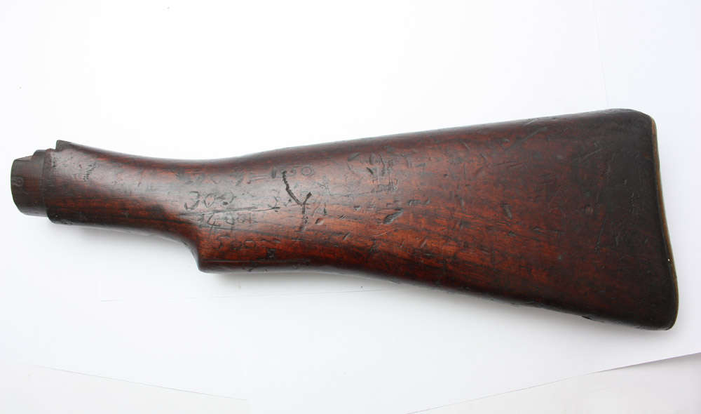 British Short Magazine Lee Enfield SMLE Butt Stock - WW1 era