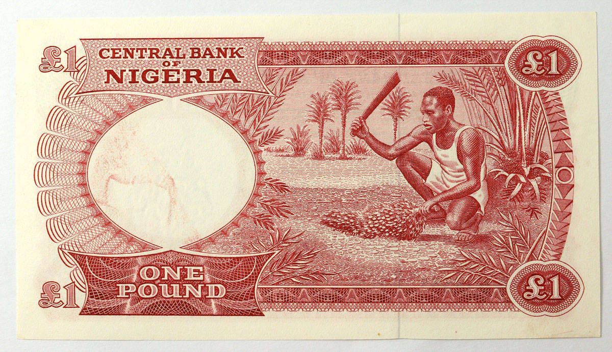 Federal Republic of Nigeria One Pound - 1960s
