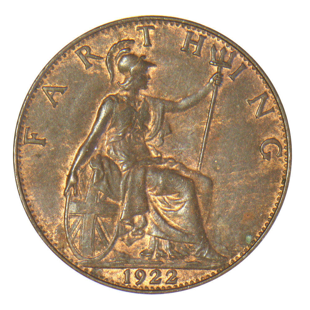 Great Britain Farthing - 1922
