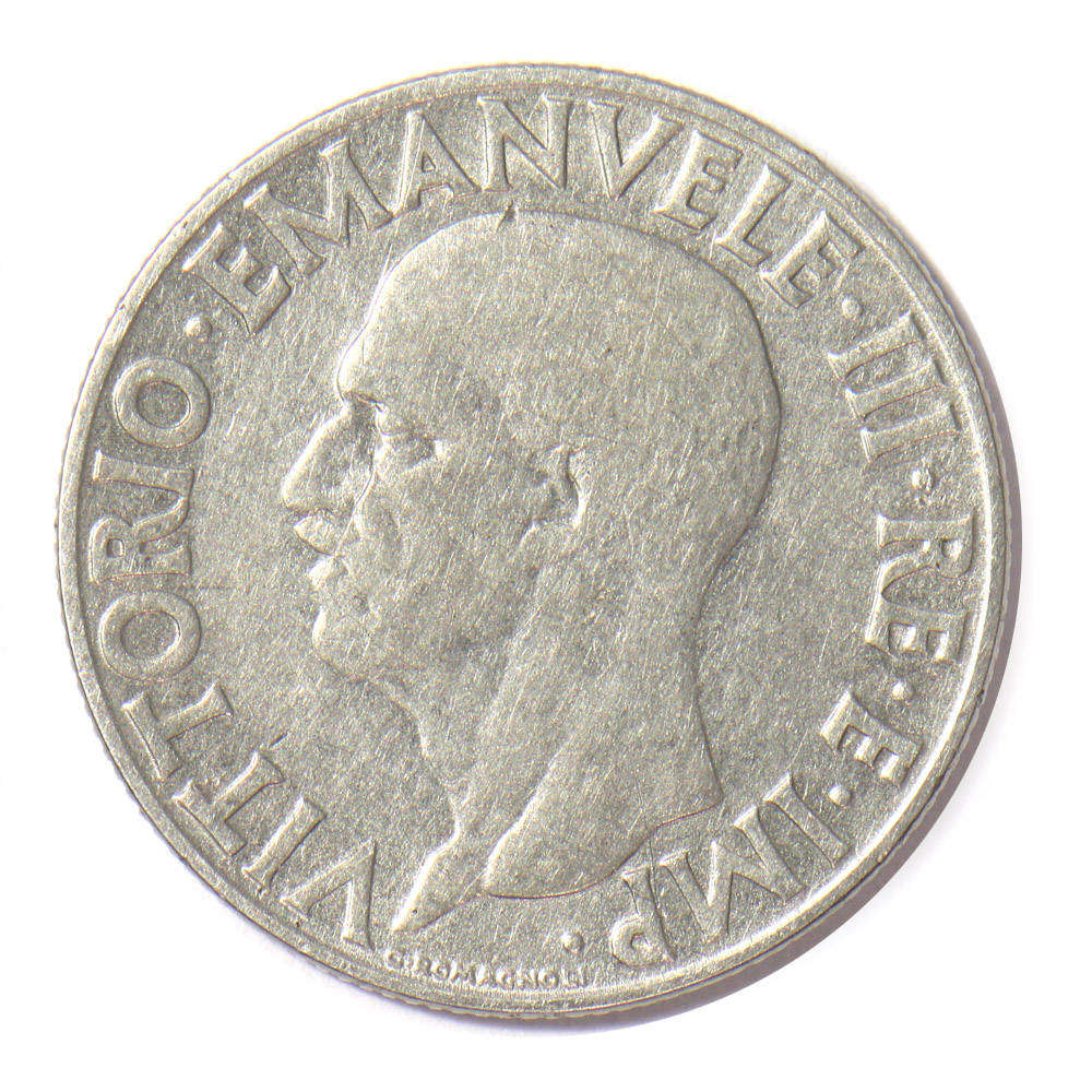 Italy 1 Lire  - 1940 - Victor Emmanuel III