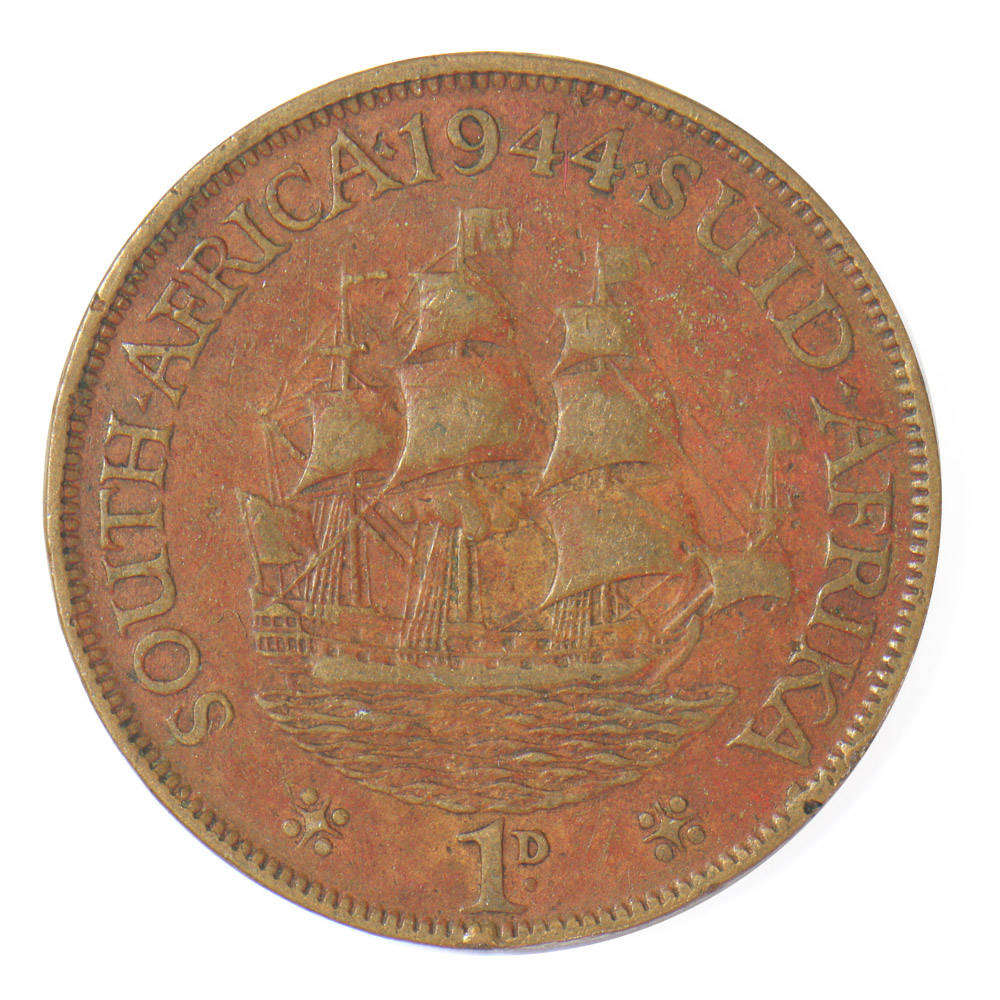 1944 - PENNY - UNION OF SOUTH AFRICA