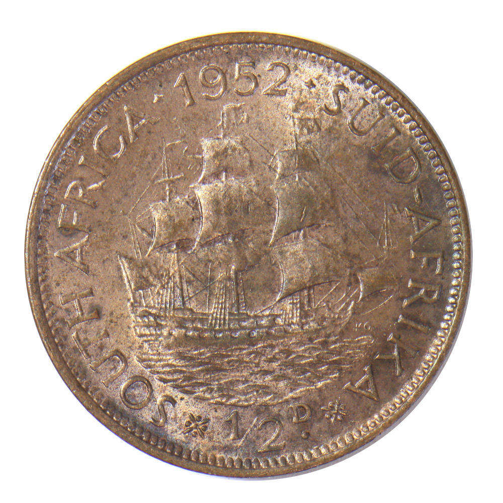 1952 - Half Penny (1/2d) - Union of South Africa
