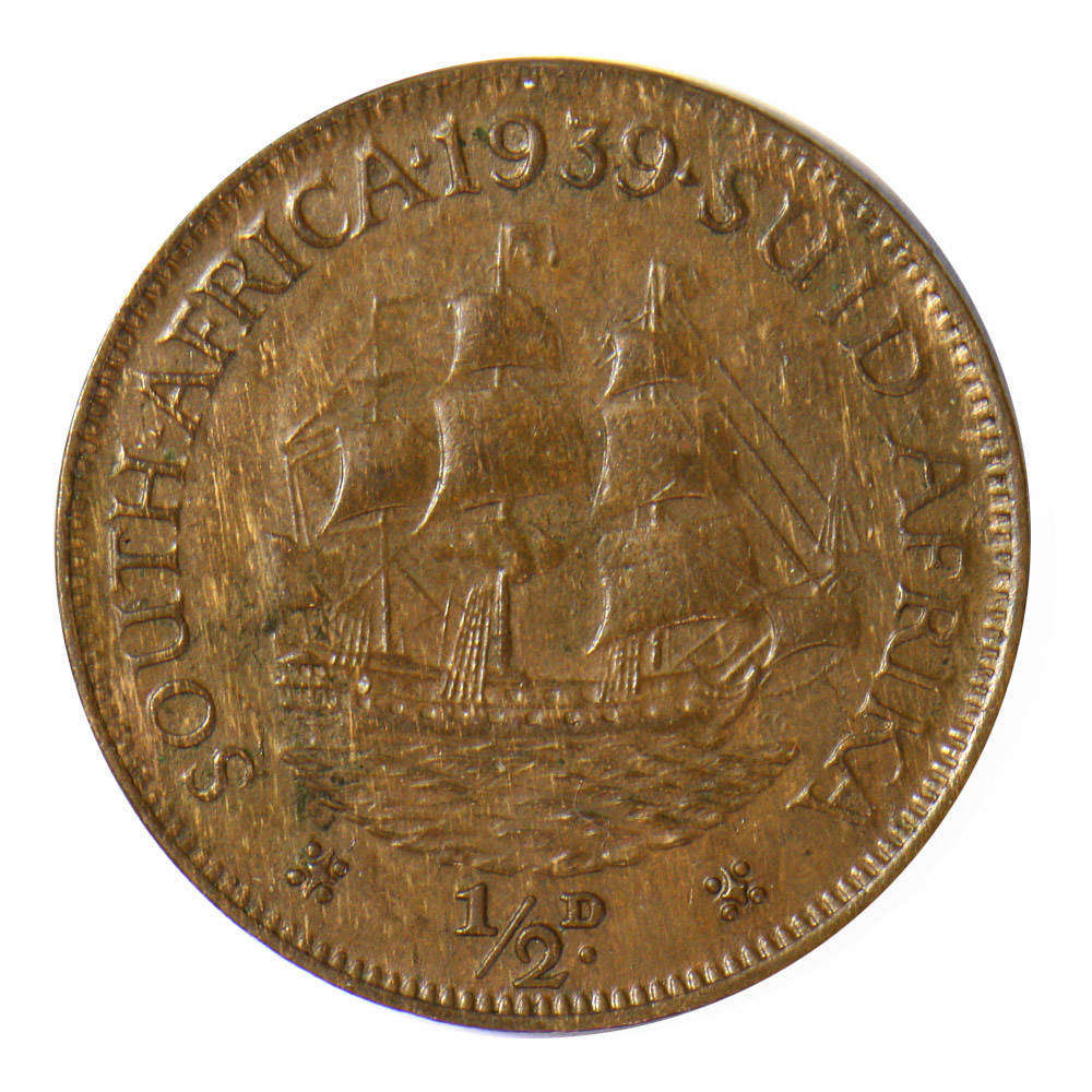 1939 - Half Penny (1/2d) - Union of South Africa