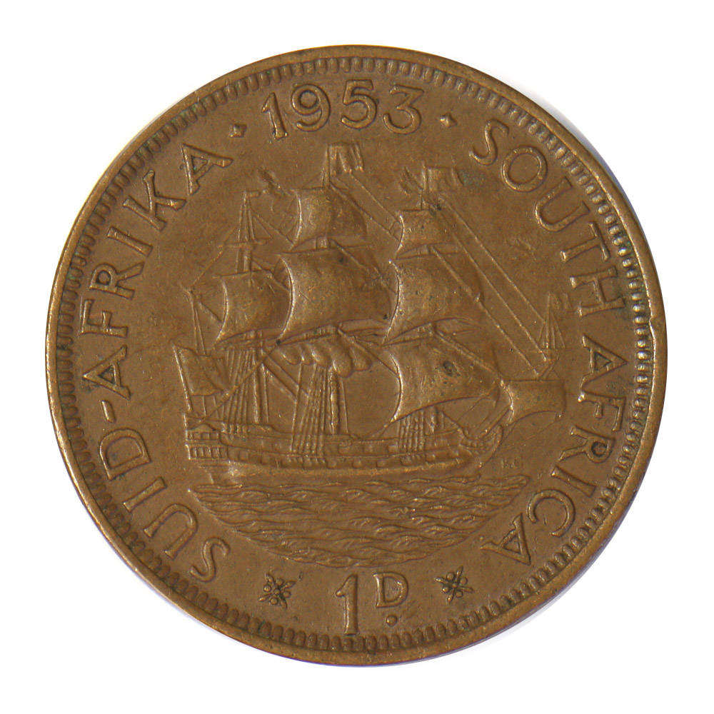 1953 - Penny - Union of South Africa