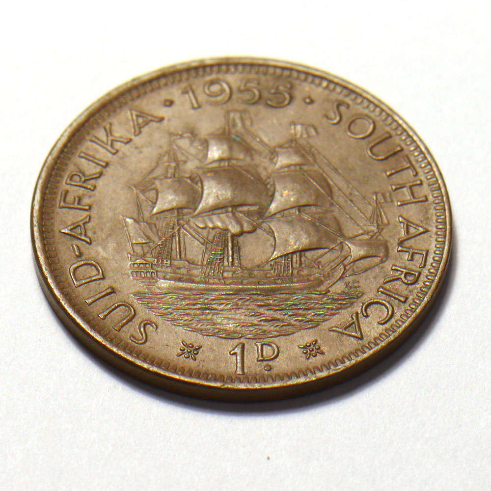 1955 - Penny - Union of South Africa