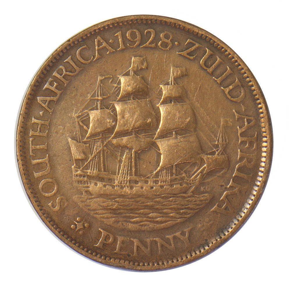 1928 - Penny - Union of South Africa