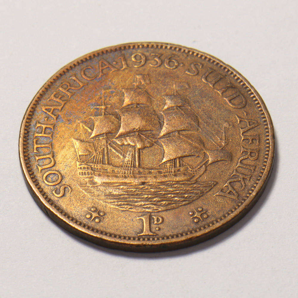 1936 - Penny - Union of South Africa