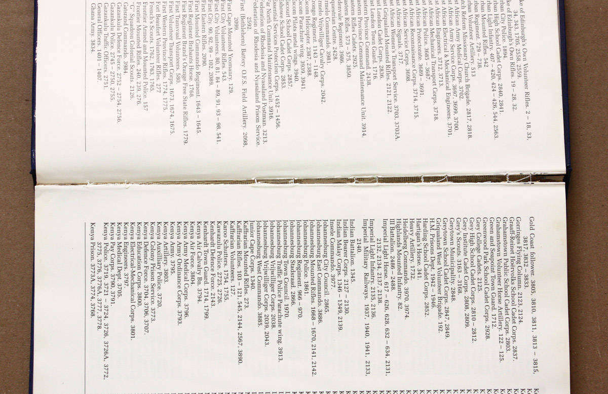 The Military Badges and Insignia of Southern Africa - Colin Owen