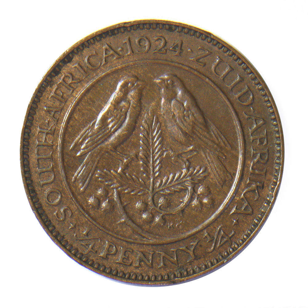 1924 - Farthing - Union of South Africa