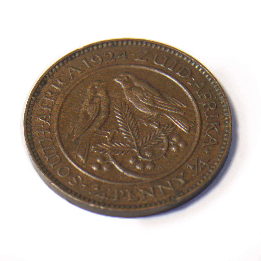 1924 - Farthing - Union of South Africa