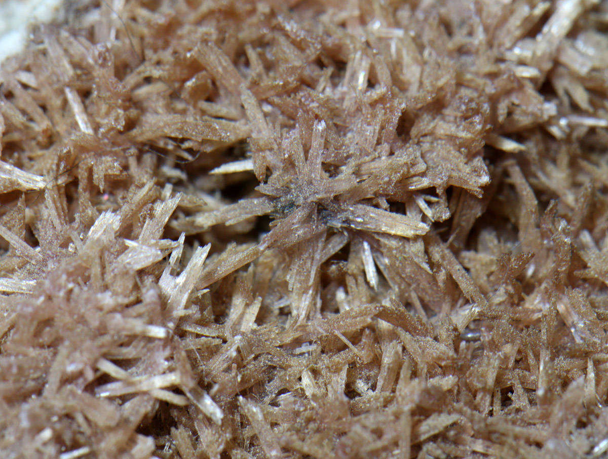 Inesite Crystals - N'Chwaning II Mine South Africa