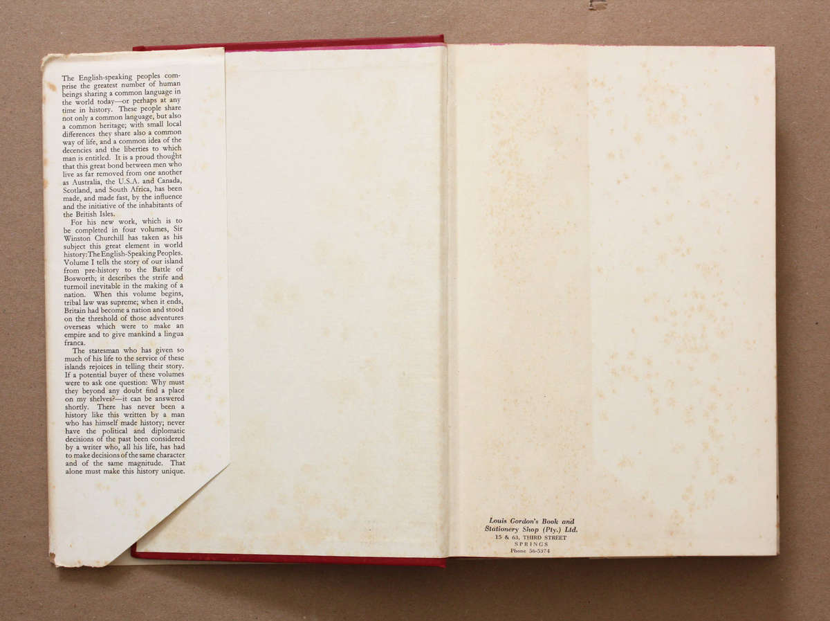 A History of the English-Speaking Peoples - Winston Churchill | Volumes 1 and 2