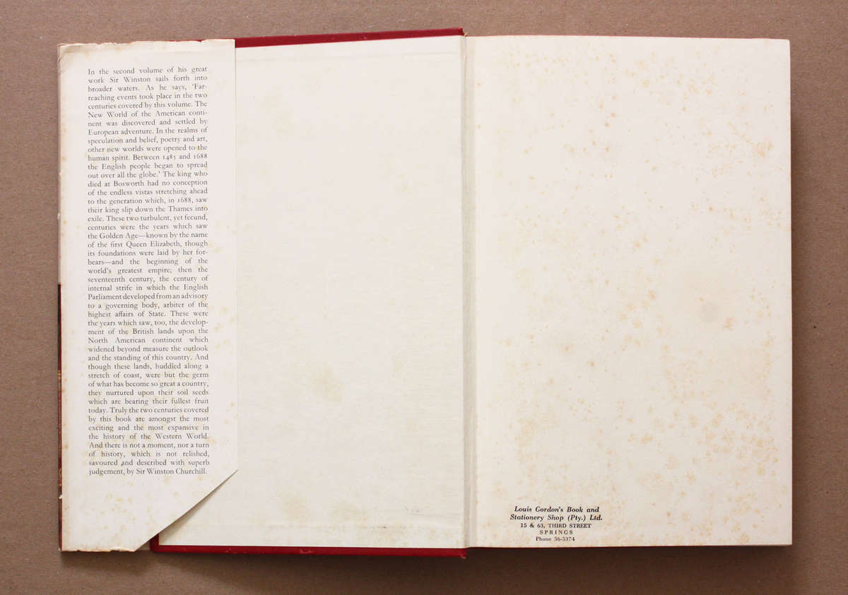 A History of the English-Speaking Peoples - Winston Churchill | Volumes 1 and 2