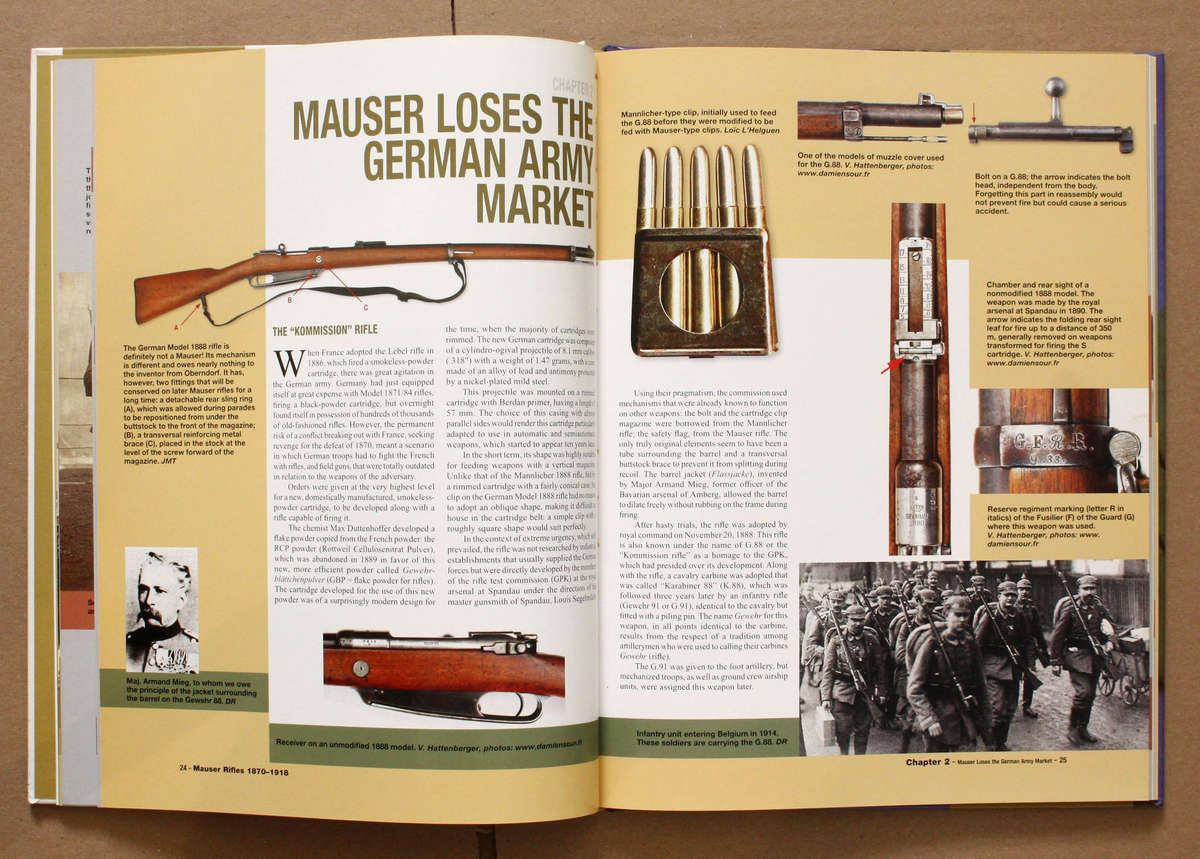 Mauser Rifles, Vol. 1: 1870 - 1918 | Mauser Rifles, Vol. 2: 1918 - 1945 | Luc Guillou