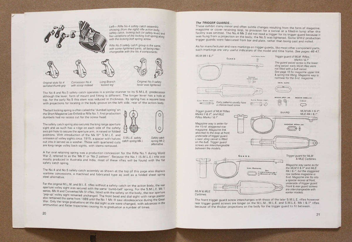 Lee Enfield Parts Catalogue - Ian Skennerton