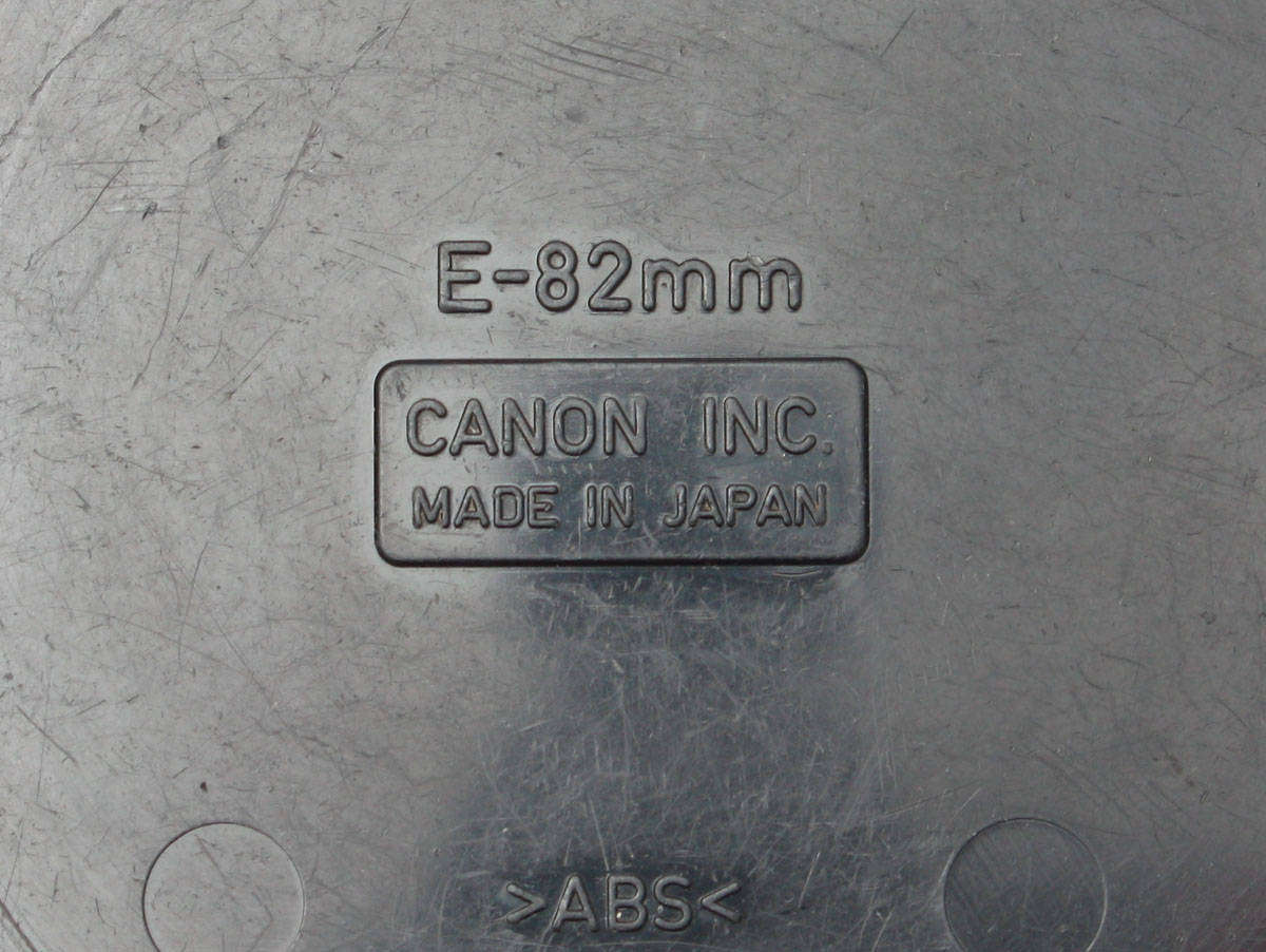 Canon 82 mm Front Lens Cap