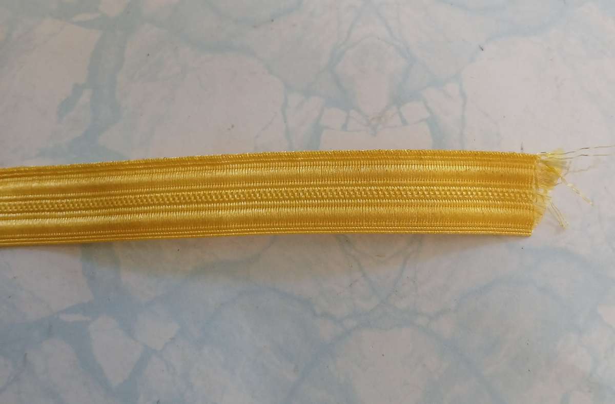 SA Navy Gold Ribbon for Rank Shoulder Boards