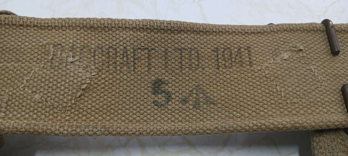 WW2 Belt / Pouches / Holster