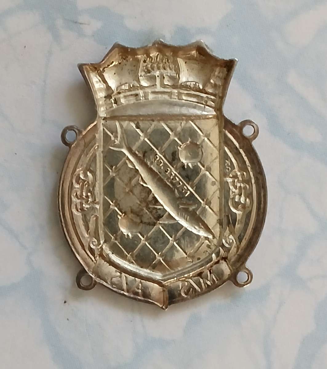 WW2 Royal Navy Patrol Service Minesweeping & Anti Submarine Badge