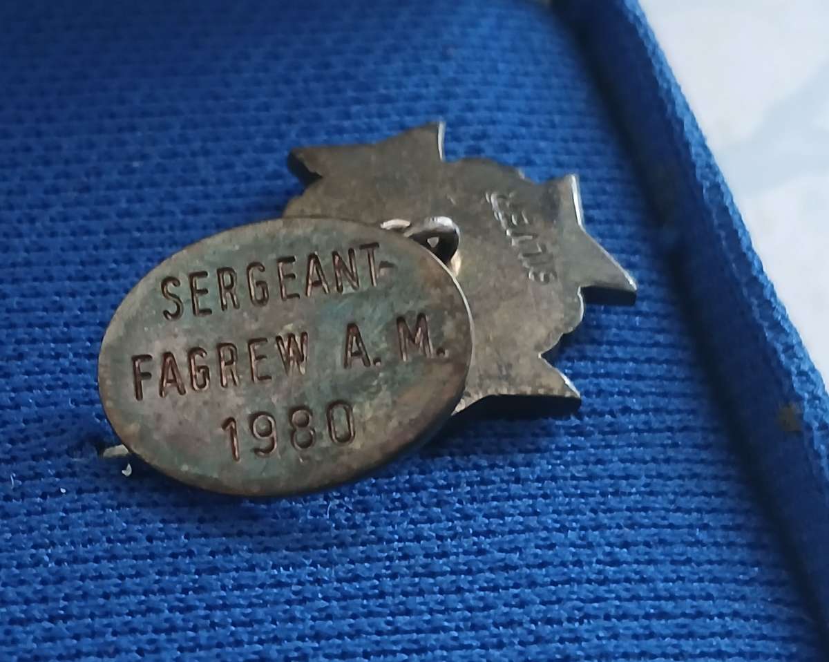 The Rhodesia Regiment Cufflinks - inscribed