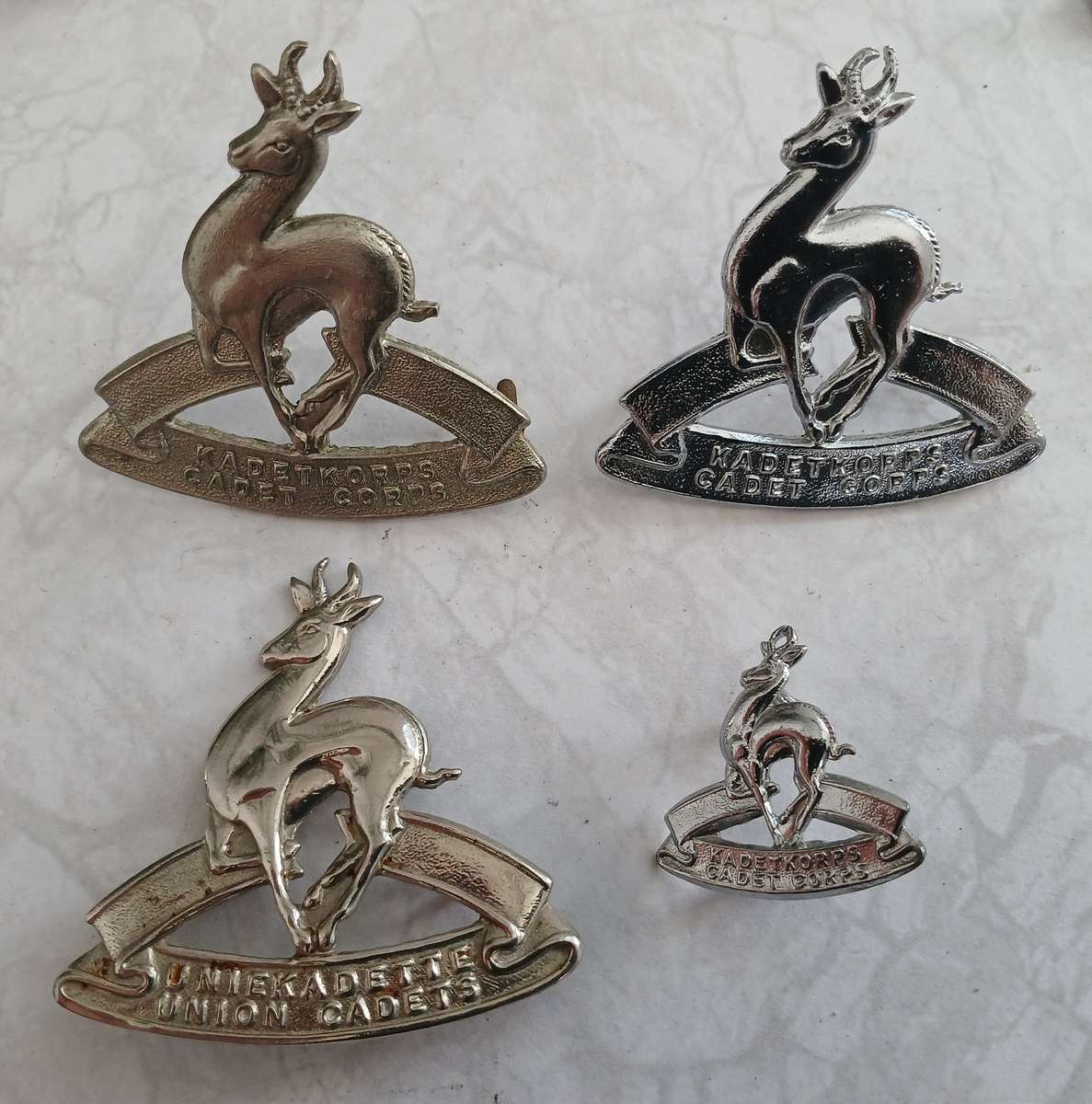 Cadet Corps Badges x4