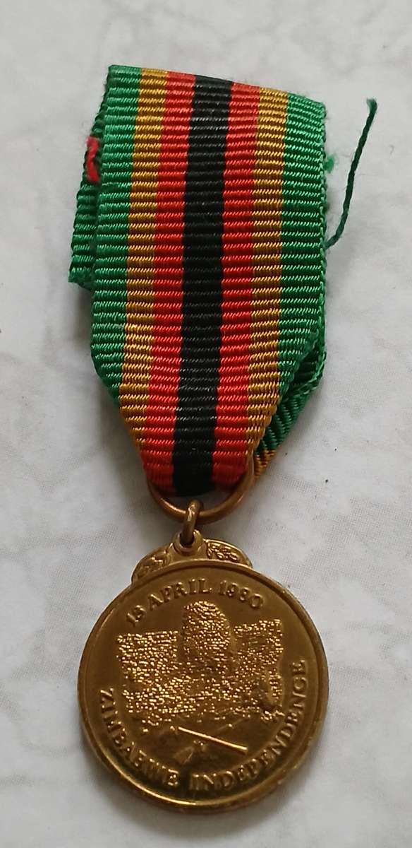 Zimbabwe Independence Medal - miniature